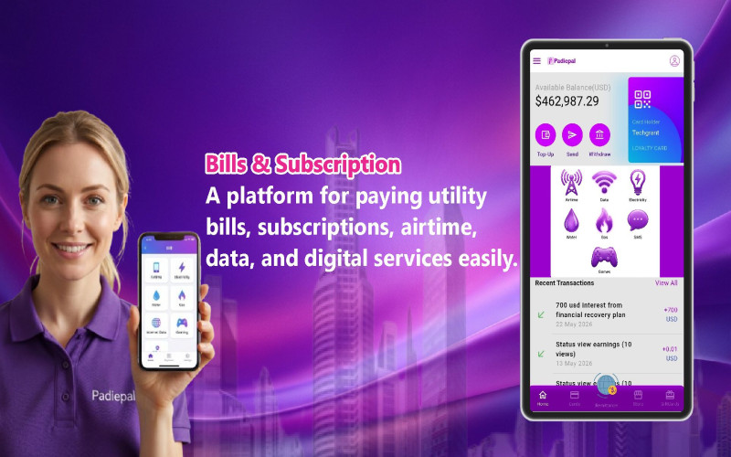 💳 Pay Bills & Subscriptions in Seconds