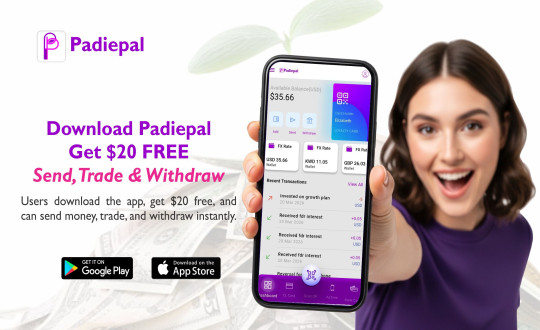 Get Free $20 Instantly with Padiepal